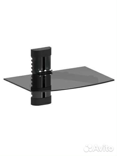 Полочки стеклянные универсальные для тв приставки