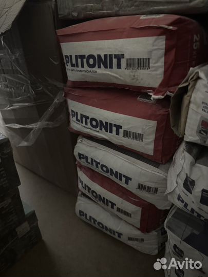 Плиточный клей Plitonit и другие материалы