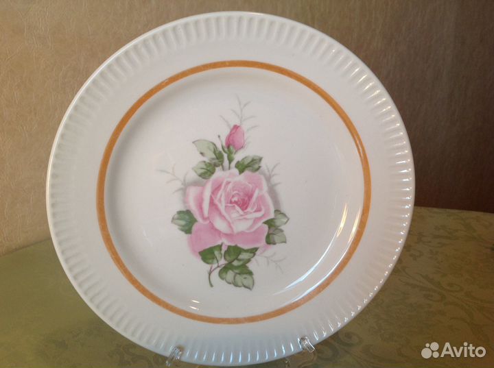 Тарелки блюдца молочники чайники СССР