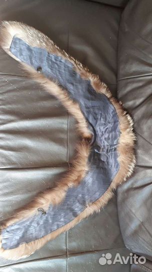 Воротник с чернобурки