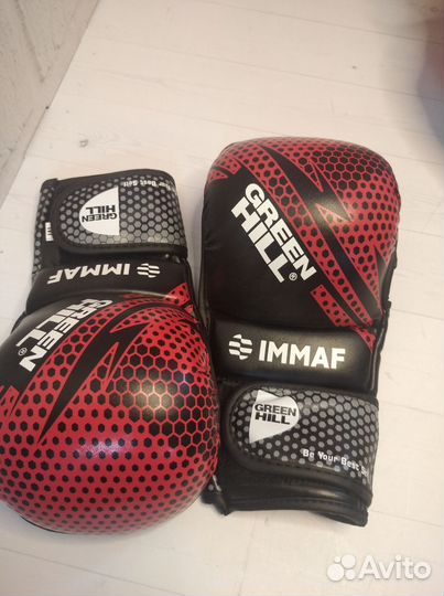 Перчатки мма Green Hill