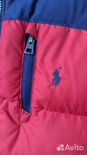 Ralph Lauren куртка пуховик детская 7-8 лет