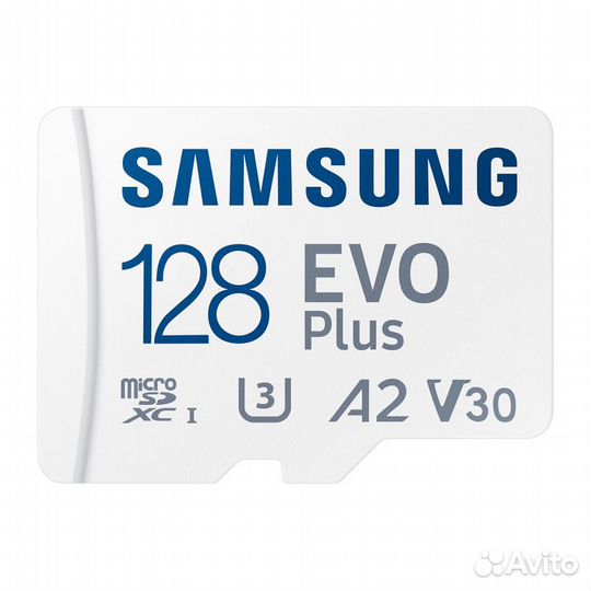 Samsung 128GB microsdxc Evo Plus U3, V30, A2 130MB