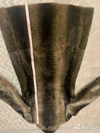 Натуральная мутоновая шубка