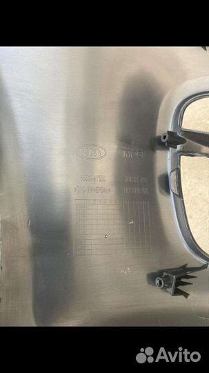 Передний бампер kia rio 3