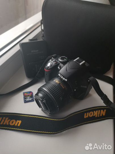 Зеркальный фотоаппарат nikon d3200