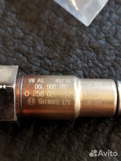 Датчик лямбда VAG 06L906262F Bosch 0258027114