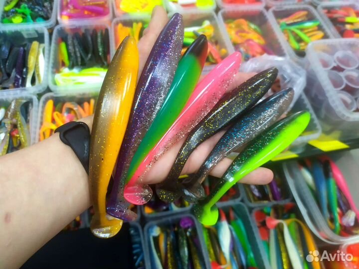 Большие силиконовые приманки