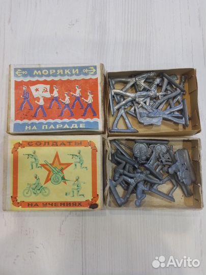 Солдатики СССР оловянные баз