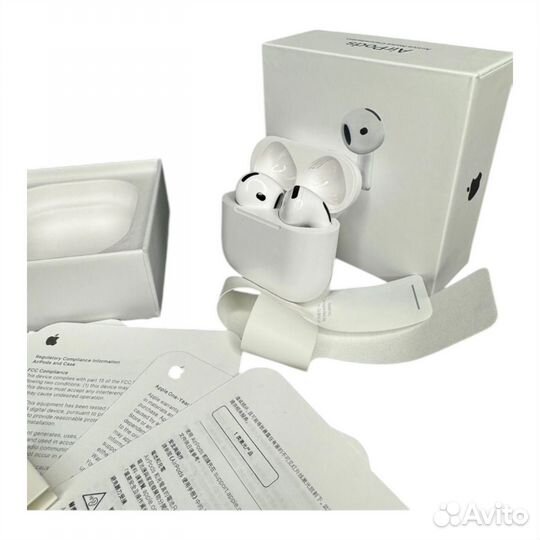 Airpods 4 с шумоподавлением