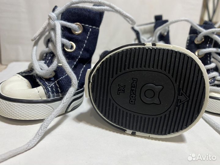 4 шт Кеды, джинсовые ботинки для собаки XL