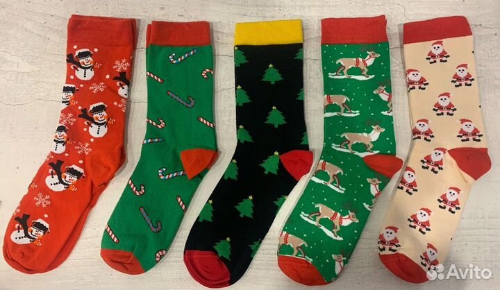 Новогодние носки, подарок на Новый год