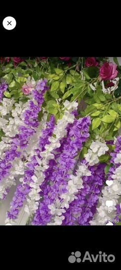 Искусственные цветы для декора