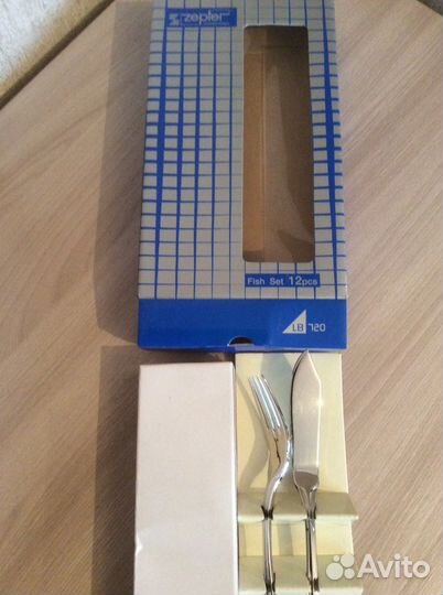 Набор столов.приборов для рыбы/6п «Сенатор»/zepter