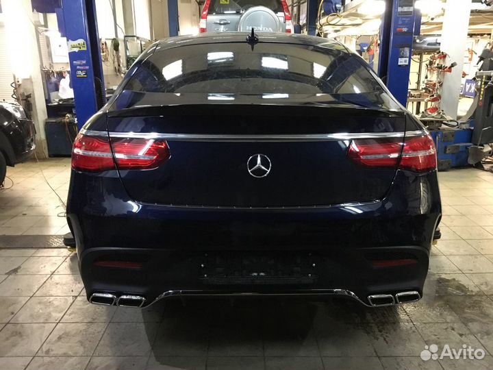 Бампера 63 на гле купэ C292