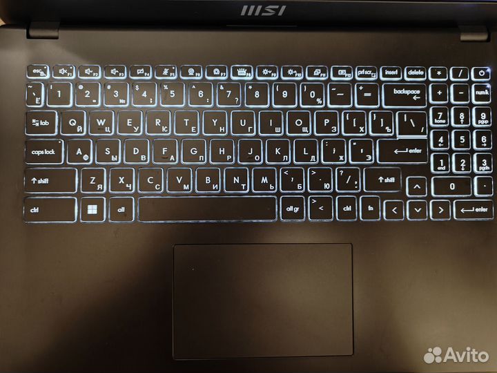 Ноутбук msi modern 15