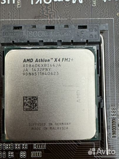 Комплект amd Athlon 860K+asus A88XM+8 GB DDR3