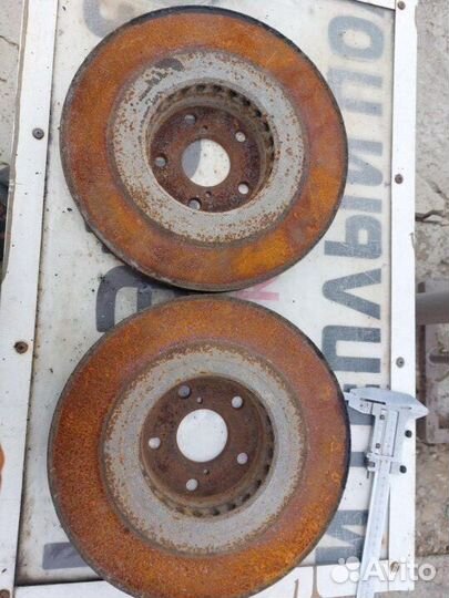 Диски тормозные передние lexus GS 350, бу
