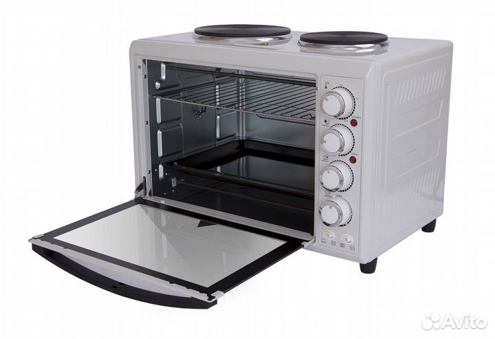 Плита с духовкой Econ Eco-GP3821MO (вертел-гриль)