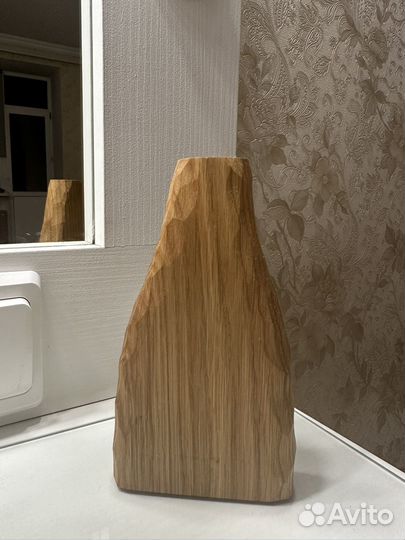 Вазочка деревянная для декора