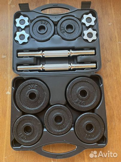 Гантели разборные 10 кг