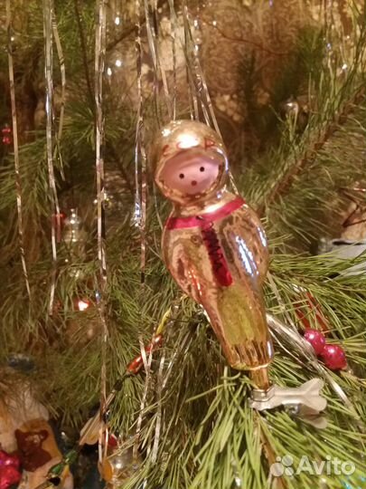 Ёлочная игрушка СССР 