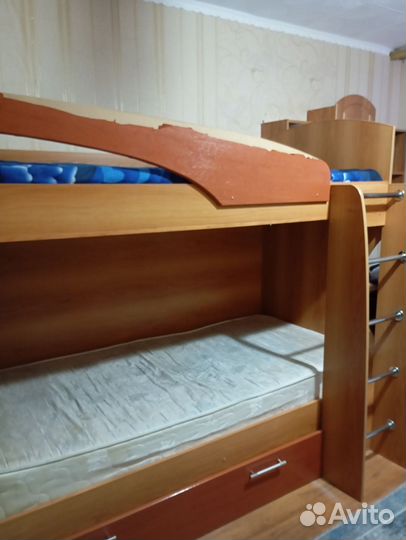 Двухъярусная кровать бу