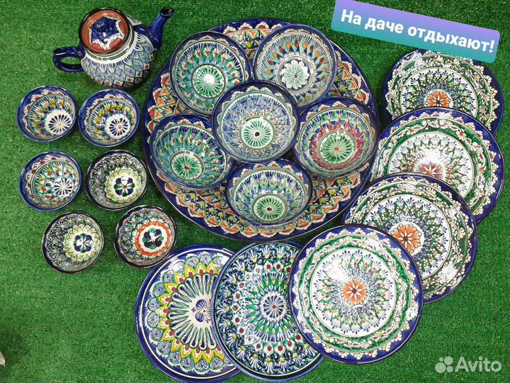 Наборы посуды ручной работы