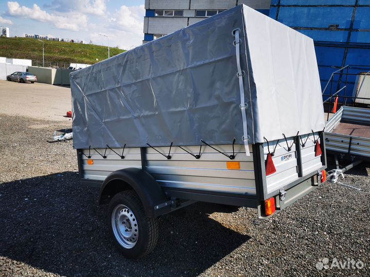 Прицеп 2.2 с тентом 1.2 метра Славич 223