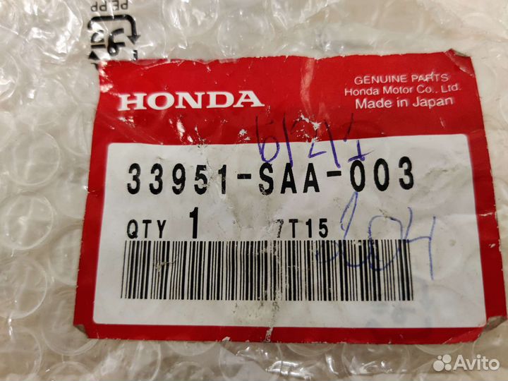 Новая левая противотуманная фара Honda Accord 7