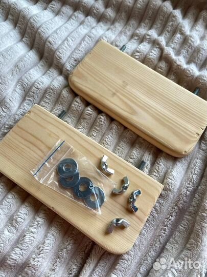 Деревянные полки для грызунов в клетку