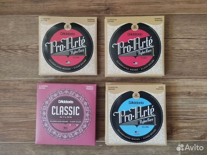 Струны для акустической и классической гитары