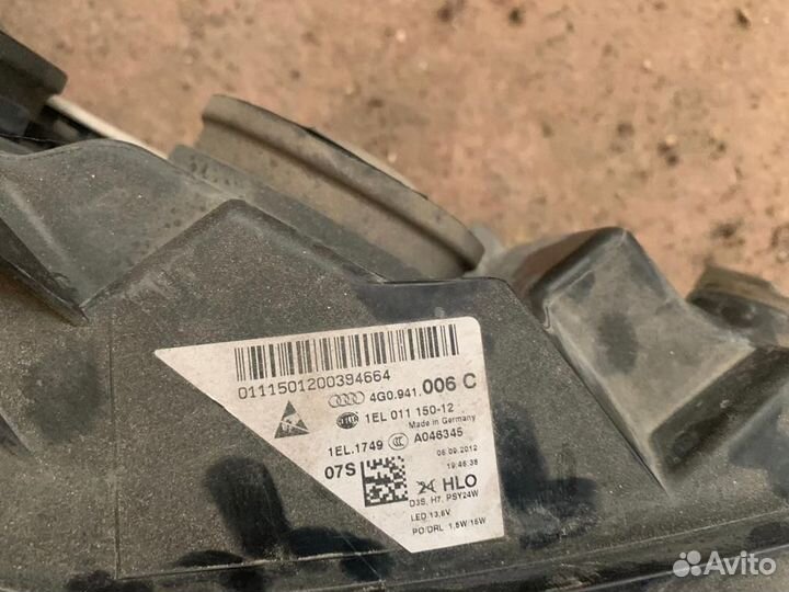 Передняя фара Audi a6 c7