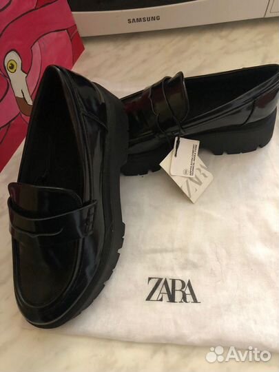 Лоферы Zara 36