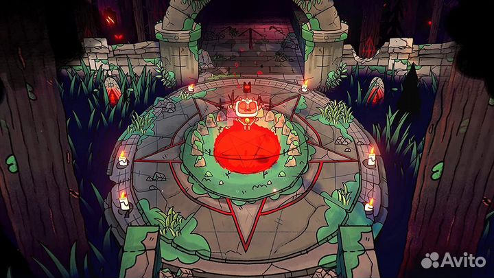 Cult of the Lamb PS5, русские субтитры