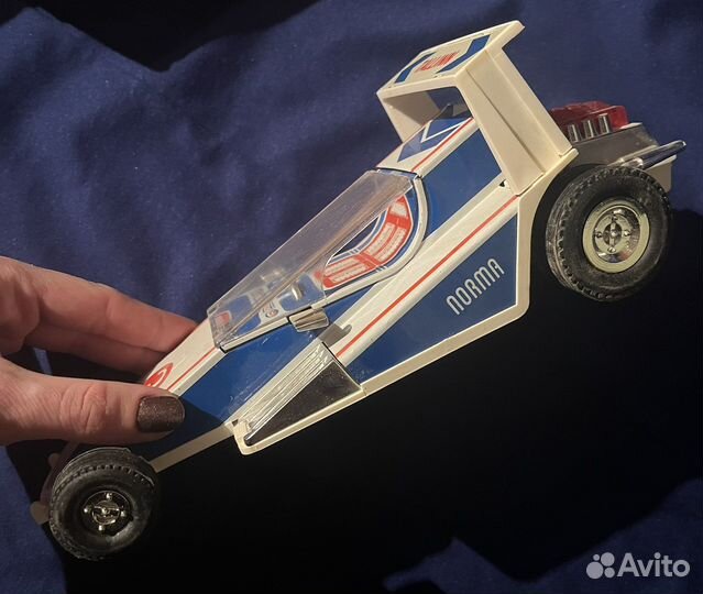 Машинка коллекционная гоночная 1975 год