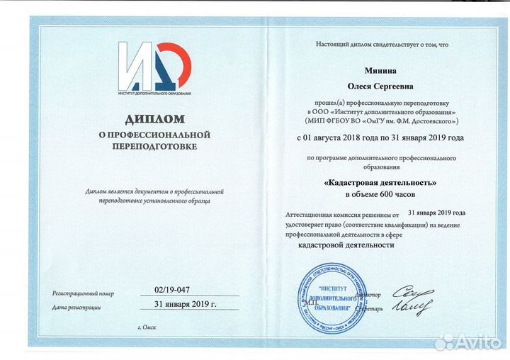 Кадастровый инженер Межевой Технический план Вынос