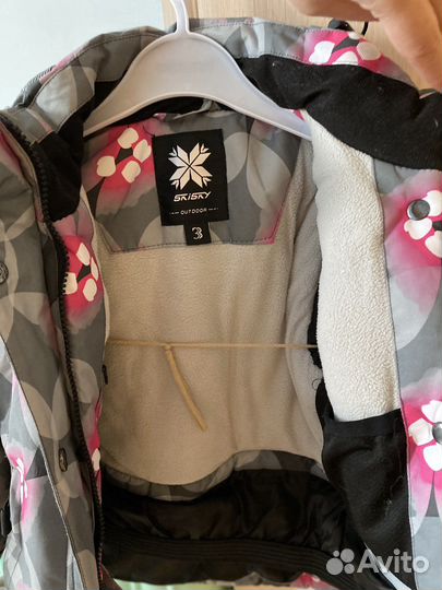 Горнолыжный костюм зимняя куртка полукомбинезон