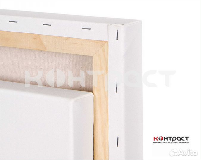 Холст на подрамнике лен