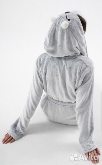 Домашний флисовый халат Коала, новый, Funday, р.44