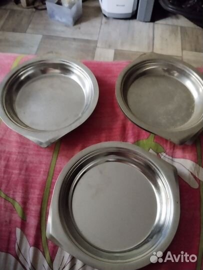 Поднос металлический СССР. миска
