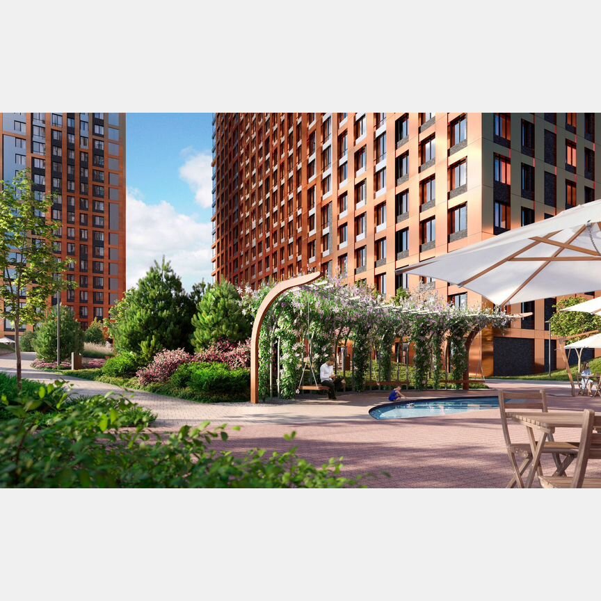 1-к. квартира, 35,4 м², 2/27 эт.