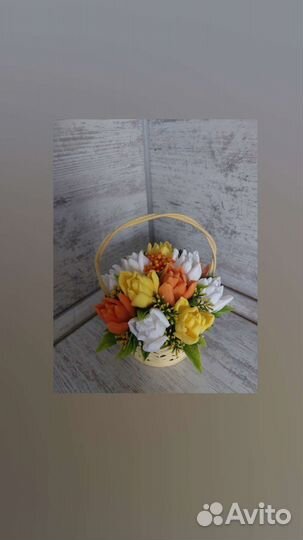 Мыльные букеты