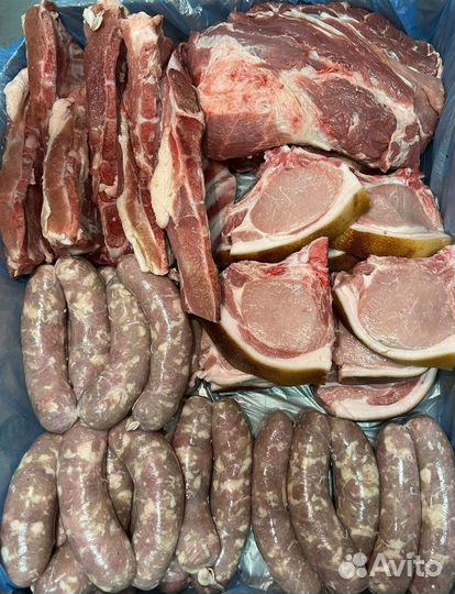 Мясной набор для шашлыка. Мясо свинина