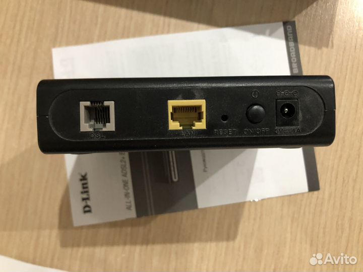 Модем DSL 2500-U D-link роутер