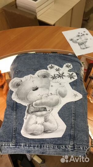 Ручная роспись одежды. Кастомизация. Дизайн одежды