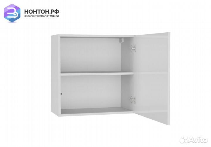 Шкаф навесной Point тип-60 белый глянец / белый ма