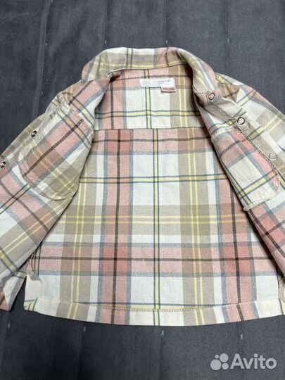 Рубашка zara для девочки 92