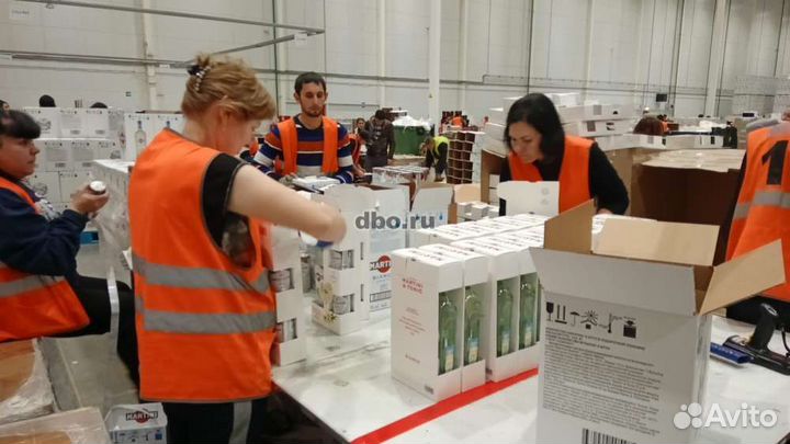 Упаковщик маркировщик склад алкоголя