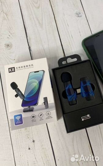 Микрофон петличка Type-c и lightning